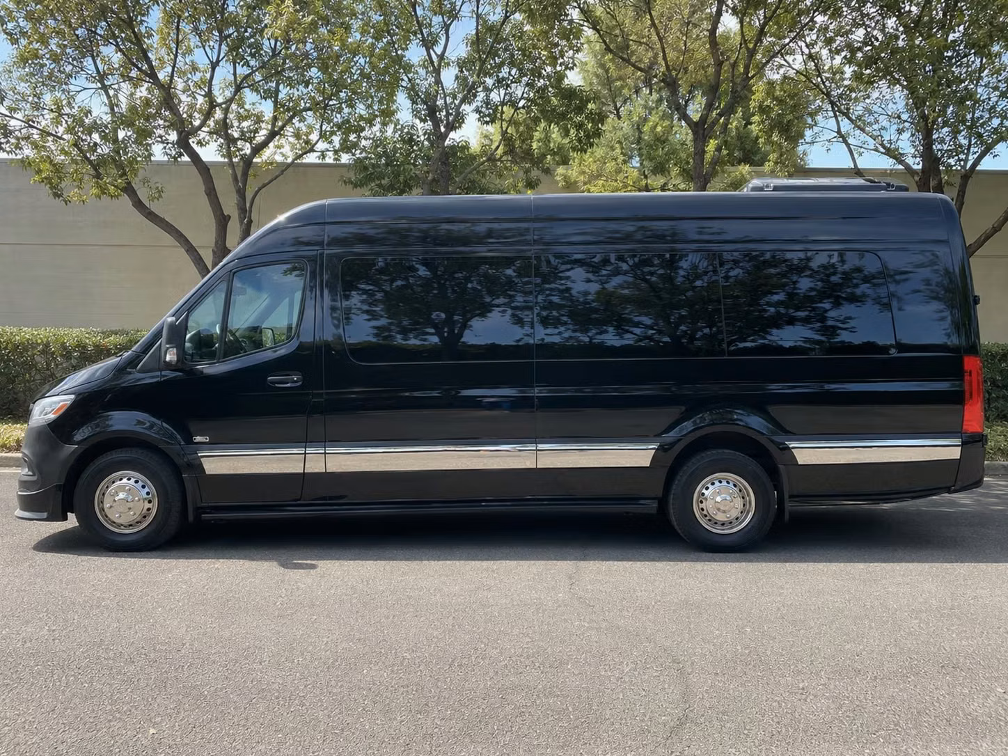sprinter van with driver