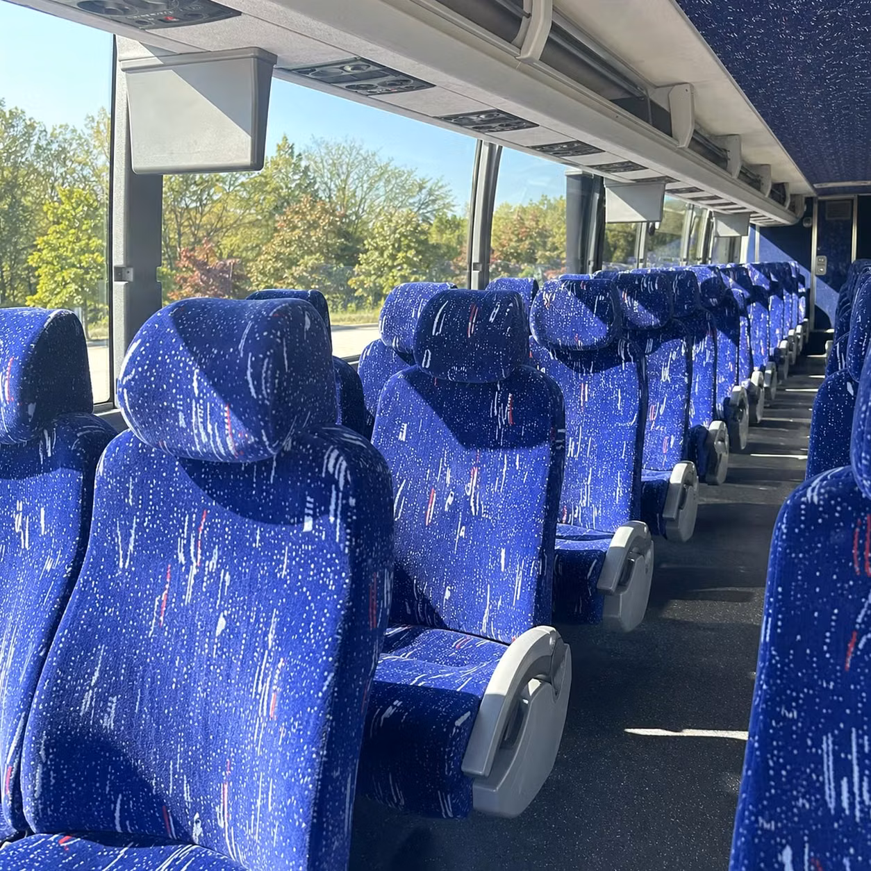 winston salem charter bus interior gallery