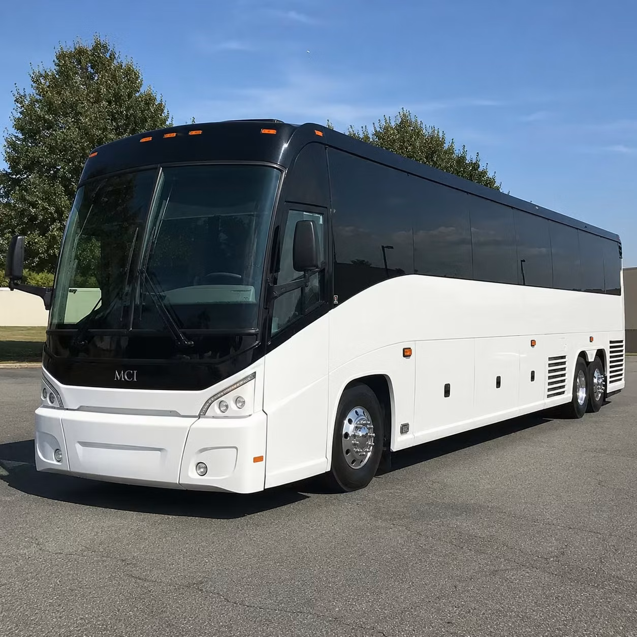 winston salem charter bus rental exterior